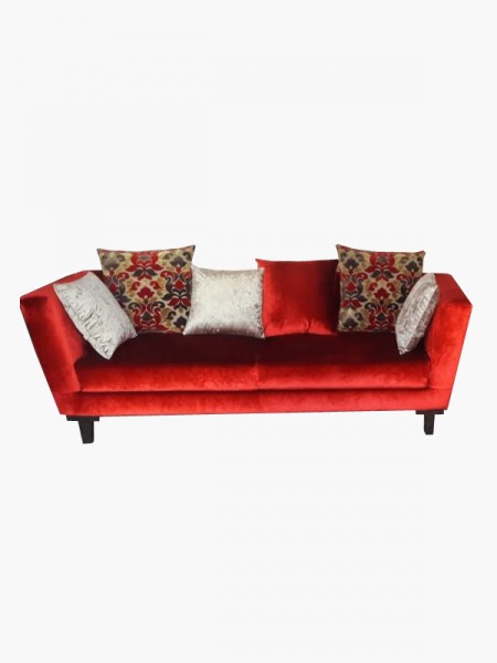 Alba 2 Seater Sofa in Beige Colour by Woodsworth